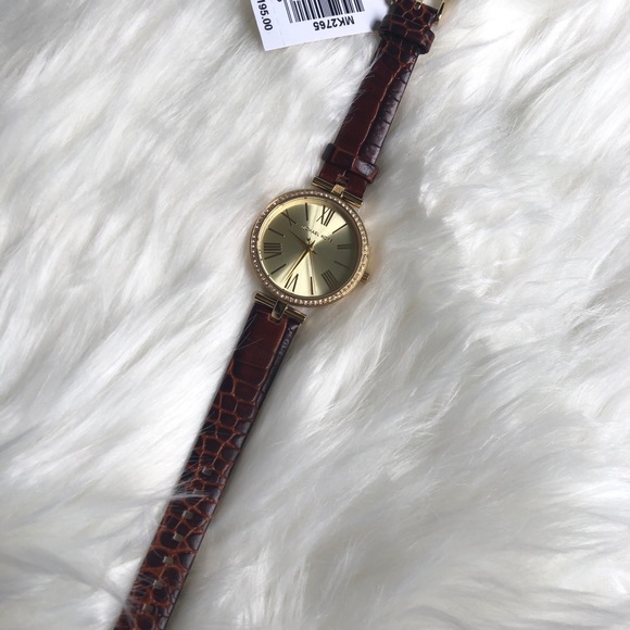 Michael Kors Women\'s Maci Gold-Tone Watch MK2765